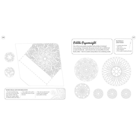 The Mandalas Colouring & Craft Book The Mandalas Colouring & Craft Book