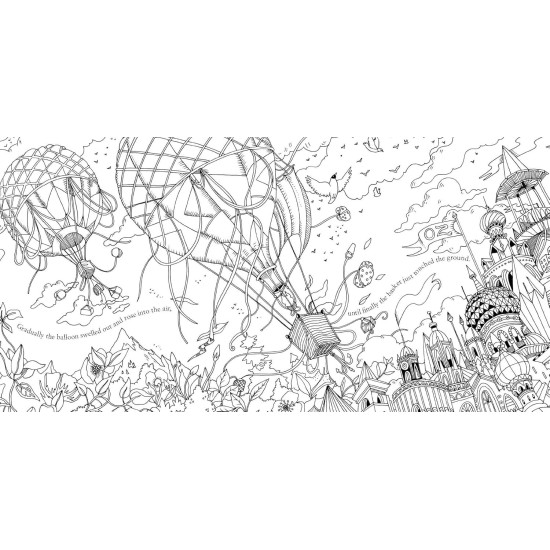 Escape to Oz: A Colouring Book Adventure Escape to Oz: A Colouring Book Adventure