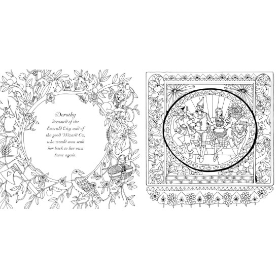 Escape to Oz: A Colouring Book Adventure Escape to Oz: A Colouring Book Adventure