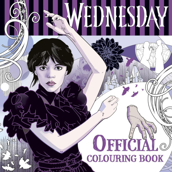 Wednesday: Official Colouring Book | Penguin Books