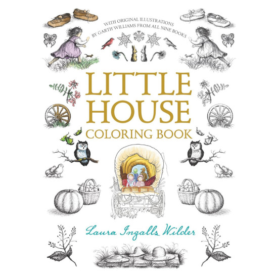 Little House Coloring Book | HarperCollins