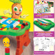 Образователен комплект Lisciani Giochi Carotina - Масичка с 30 игри |