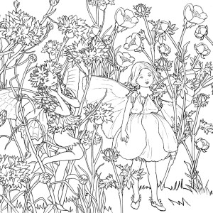 The Flower Fairies Colouring Book