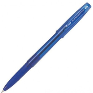 Автоматична химикалка стик Pilot Super Grip G - Синя, 0.7 mm