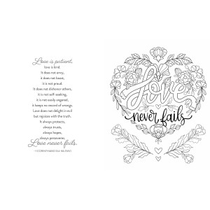 Be Still & Color: Joyful Words of Faith