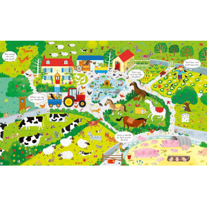 Book and Jigsaw On the Farm