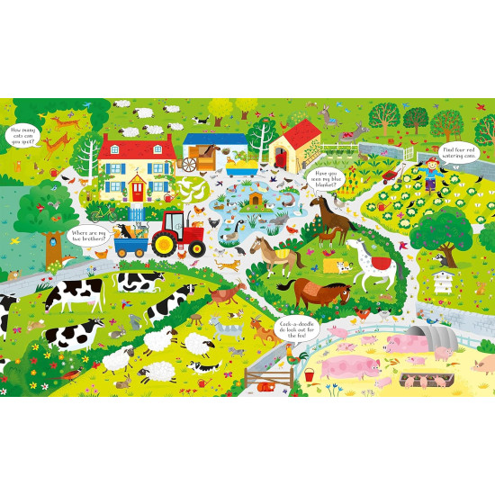 Book and Jigsaw On the Farm | USBORNE