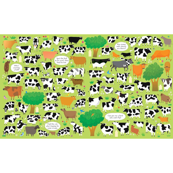 Book and Jigsaw On the Farm | USBORNE