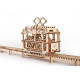 Дървен 3D пъзел Ugears от 154 части - Трамвай | UGEARS