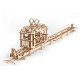 Дървен 3D пъзел Ugears от 154 части - Трамвай | UGEARS