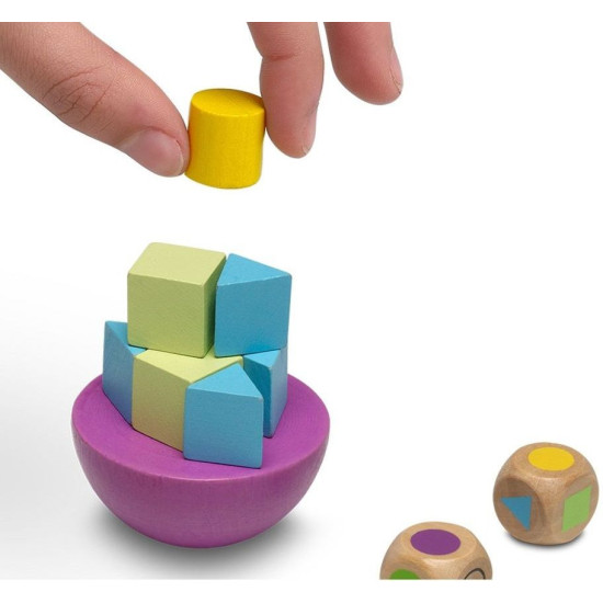 Детска дървена игра за баланс и равновесие Cayro | Игри и играчки
