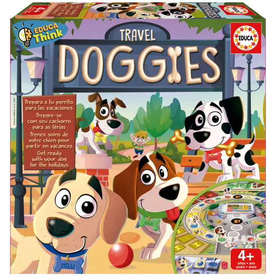 Детска игра Educa - Кученца на път | Игри и играчки