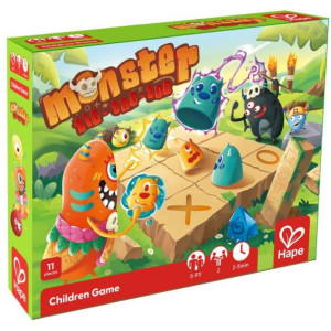 Детска игра Hape International - Морски шах с чудовища, 11 части