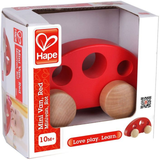 Детска играчка HaPe International - Мини ван, дървена | Игри и играчки