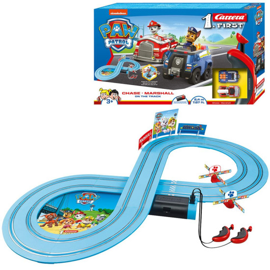 Детска писта с колички Carrera 2,4м - Пес Патрул | Игри и играчки