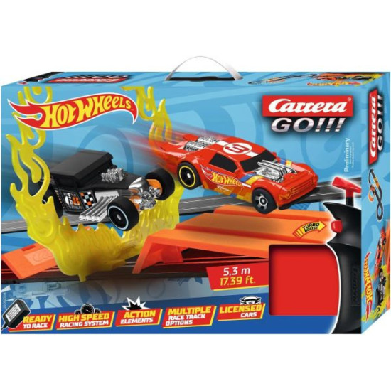 Детска писта с колички Carrera 5,3м - Hot Wheels | Игри и играчки