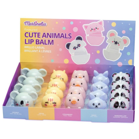 Детски балсам за устни Martinelia - Cute Animals, асортимент | Игри и играчки