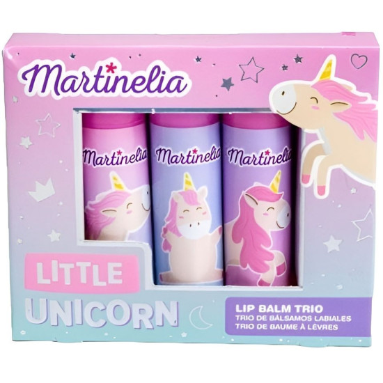 Детски балсам за устни Martinelia Little Unicorn - 3 броя | Игри и играчки