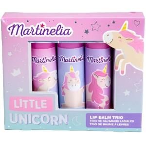 Детски балсам за устни Martinelia Little Unicorn - 3 броя