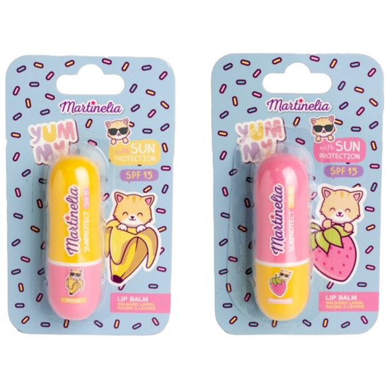 Детски балсам за устни Martinelia - Yummy, асортимент | Игри и играчки