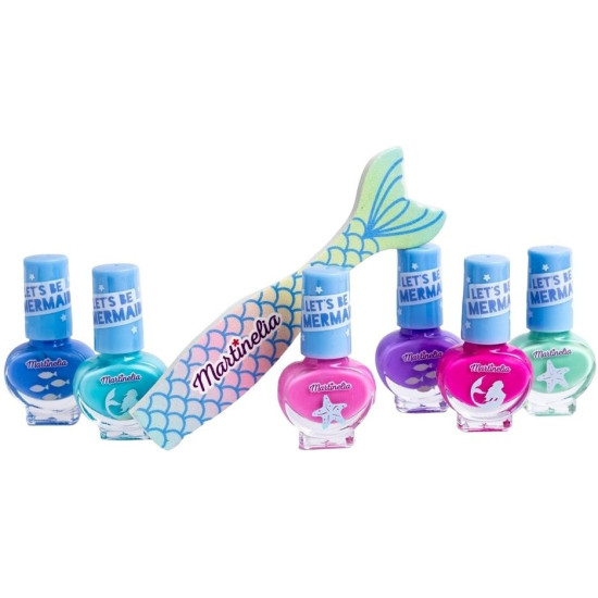 Детски комплект за нокти Martinelia Lets Be Mermaids - 7 части | Игри и играчки
