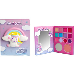 Детски козметичен комплект Martinelia Little Unicorn - Палитра, 14 цвята