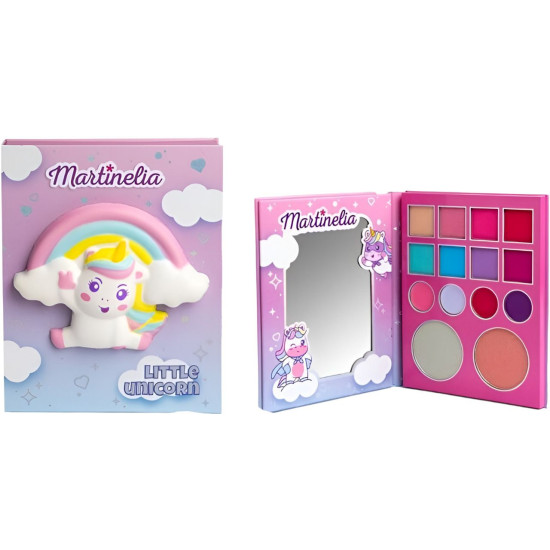 Детски козметичен комплект Martinelia Little Unicorn - Палитра, 14 цвята | Игри и играчки