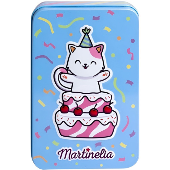 Детски козметичен комплект Martinelia Yummy - В метална кутия | Игри и играчки
