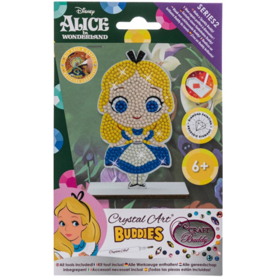 Диамантена фигурка Craft Buddy - Алиса | Disney