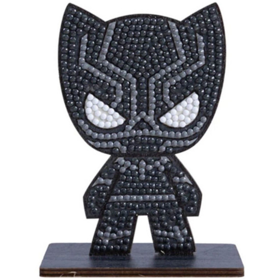 Диамантена фигурка Craft Buddy - Черната пантера | MARVEL