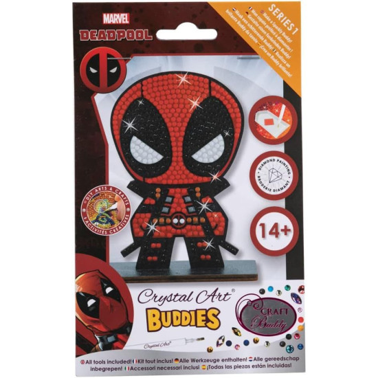 Диамантена фигурка Craft Buddy - Дедпул | MARVEL