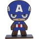 Диамантена фигурка Craft Buddy - Капитан Америка | MARVEL