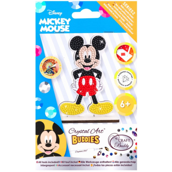 Диамантена фигурка Craft Buddy - Мики Маус | Disney