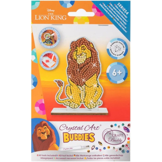 Диамантена фигурка Craft Buddy - Муфаса | Disney