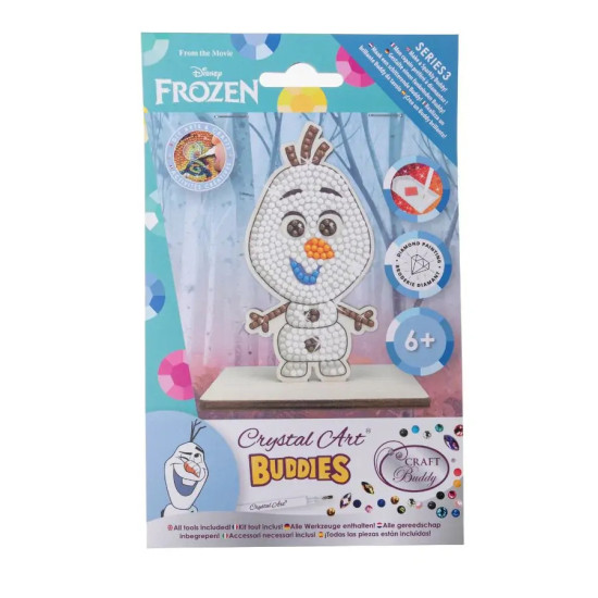 Диамантена фигурка Craft Buddy - Олаф | Творчески комплекти