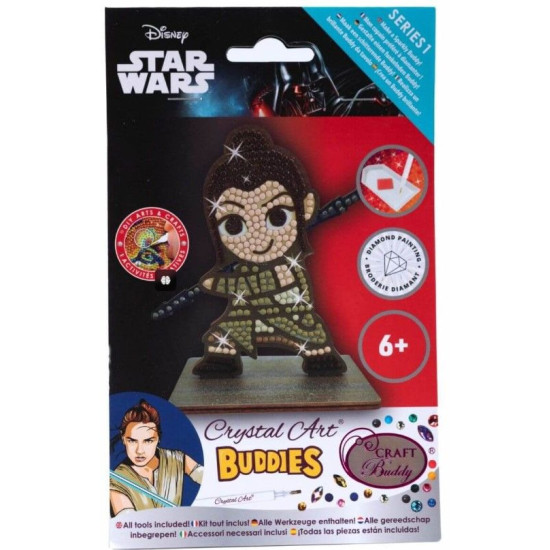 Диамантена фигурка Craft Buddy - Рей | Star Wars