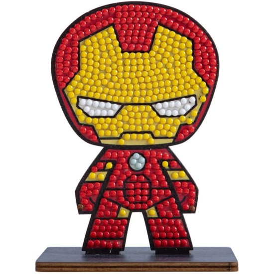 Диамантена фигурка Craft Buddy - Железният човек | MARVEL