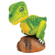 Фигурка за оцветяване DinosArt - Раптор, с боички | Творчески комплекти