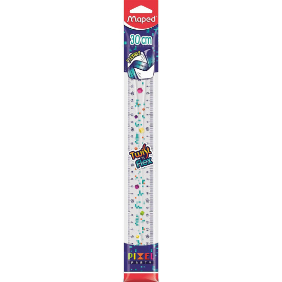 Гъвкава линия Maped Pixel Party - 30 cm | Чертожни инструменти