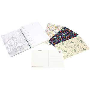 Harry Potter 12-Month Undated Coloring Planner