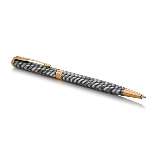 Химикалка Parker Royal Sonnet Sterling Silver With Ciselé Pattern GT Slim | Химикалки