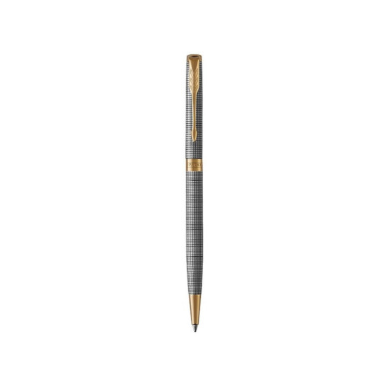 Химикалка Parker Royal Sonnet Sterling Silver With Ciselé Pattern GT Slim | Химикалки