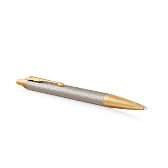 Химикалка Parker Royal IM Prem Warm Silver GT, с кутия | Луксозни пишещи средства