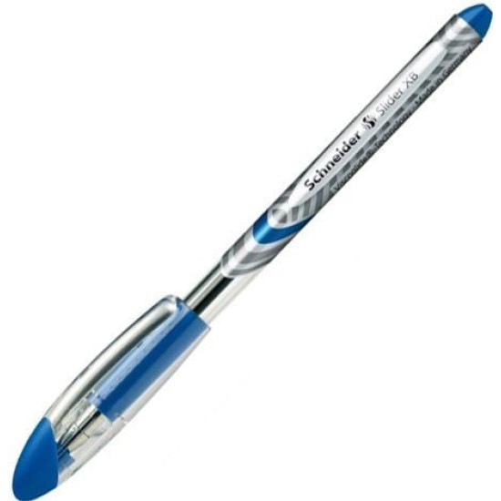 Химикалка Schneider - Slider Basic XB, синя | Химикали и пишещи средства