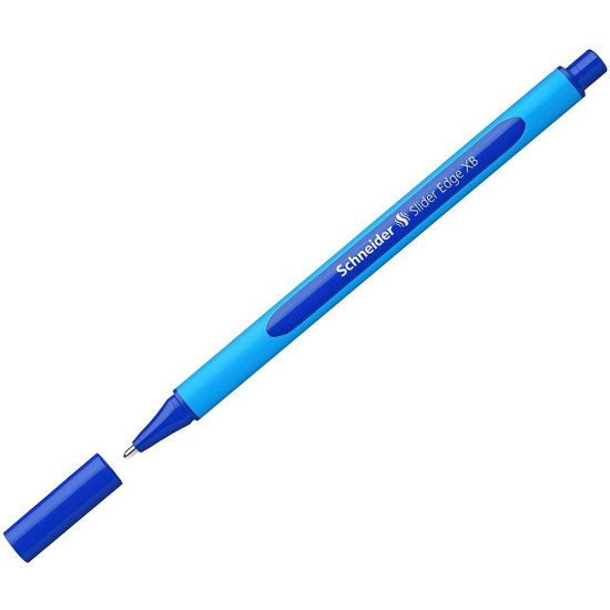 Химикалка Schneider Slider Edge - XB, синя | Химикали и пишещи средства