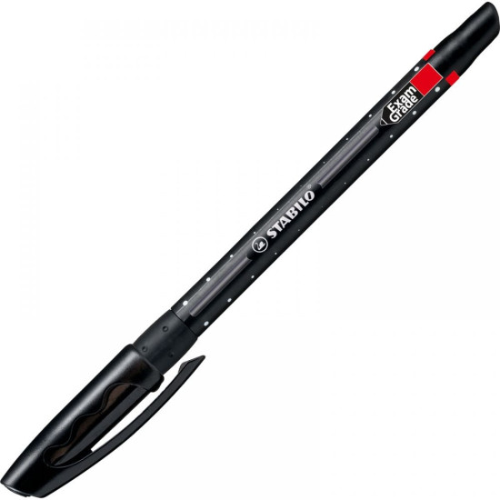 Химикалка със скала Stabilo Exam Grade - 0.45 mm, черна | Химикали и пишещи средства