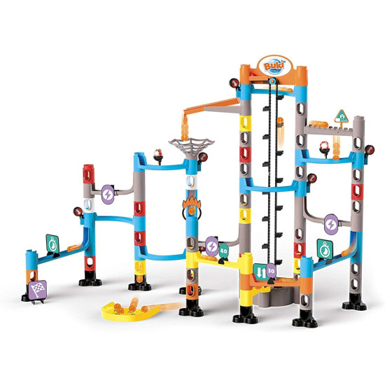Игра с мраморни топчета Buki Construction - Мега комплект | Игри и играчки