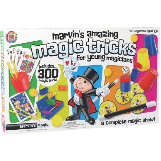 Игрален комплект Marvins Magic - 300 магически трика на Марвин | Игри и играчки