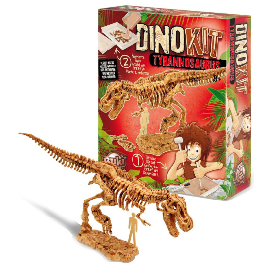 Игрален комплект с динозавър Buki Dinosaurs - Тиранозавър | Игри и играчки