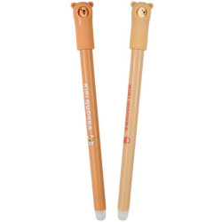 Изтриваема гел химикалка M&G - Kiki Quokka, 0.7 mm, асортимент